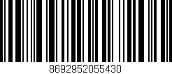 Código de barras (EAN, GTIN, SKU, ISBN): '8692952055430'