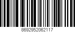 Código de barras (EAN, GTIN, SKU, ISBN): '8692952062117'