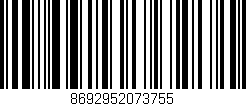 Código de barras (EAN, GTIN, SKU, ISBN): '8692952073755'
