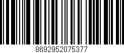 Código de barras (EAN, GTIN, SKU, ISBN): '8692952075377'