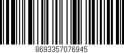 Código de barras (EAN, GTIN, SKU, ISBN): '8693357076945'