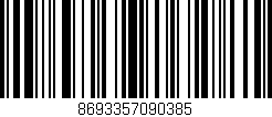 Código de barras (EAN, GTIN, SKU, ISBN): '8693357090385'