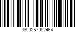 Código de barras (EAN, GTIN, SKU, ISBN): '8693357092464'