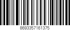 Código de barras (EAN, GTIN, SKU, ISBN): '8693357161375'