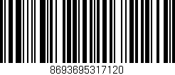 Código de barras (EAN, GTIN, SKU, ISBN): '8693695317120'