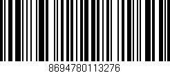 Código de barras (EAN, GTIN, SKU, ISBN): '8694780113276'