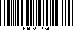 Código de barras (EAN, GTIN, SKU, ISBN): '8694959929547'