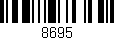 Código de barras (EAN, GTIN, SKU, ISBN): '8695'