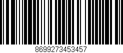 Código de barras (EAN, GTIN, SKU, ISBN): '8699273453457'