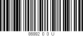 Código de barras (EAN, GTIN, SKU, ISBN): '86992_0_0_U'