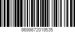 Código de barras (EAN, GTIN, SKU, ISBN): '8699872019535'