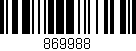 Código de barras (EAN, GTIN, SKU, ISBN): '869988'