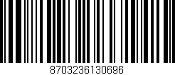 Código de barras (EAN, GTIN, SKU, ISBN): '8703236130696'