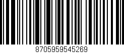 Código de barras (EAN, GTIN, SKU, ISBN): '8705959545269'