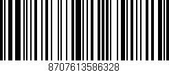 Código de barras (EAN, GTIN, SKU, ISBN): '8707613586328'
