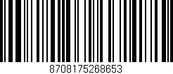 Código de barras (EAN, GTIN, SKU, ISBN): '8708175268653'