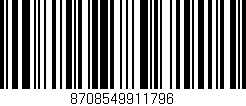 Código de barras (EAN, GTIN, SKU, ISBN): '8708549911796'