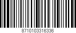 Código de barras (EAN, GTIN, SKU, ISBN): '8710103316336'