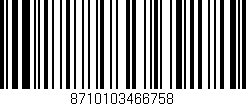 Código de barras (EAN, GTIN, SKU, ISBN): '8710103466758'