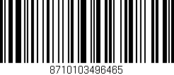 Código de barras (EAN, GTIN, SKU, ISBN): '8710103496465'