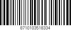 Código de barras (EAN, GTIN, SKU, ISBN): '8710103518334'
