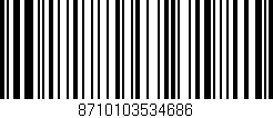 Código de barras (EAN, GTIN, SKU, ISBN): '8710103534686'