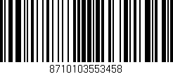Código de barras (EAN, GTIN, SKU, ISBN): '8710103553458'