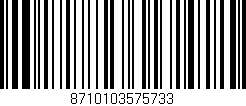 Código de barras (EAN, GTIN, SKU, ISBN): '8710103575733'
