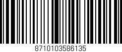 Código de barras (EAN, GTIN, SKU, ISBN): '8710103586135'