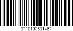 Código de barras (EAN, GTIN, SKU, ISBN): '8710103591467'