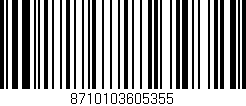 Código de barras (EAN, GTIN, SKU, ISBN): '8710103605355'