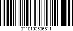 Código de barras (EAN, GTIN, SKU, ISBN): '8710103606611'