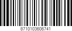Código de barras (EAN, GTIN, SKU, ISBN): '8710103606741'