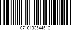 Código de barras (EAN, GTIN, SKU, ISBN): '8710103644613'
