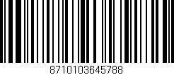 Código de barras (EAN, GTIN, SKU, ISBN): '8710103645788'