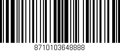 Código de barras (EAN, GTIN, SKU, ISBN): '8710103648888'