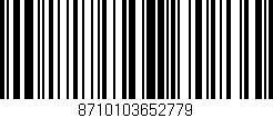 Código de barras (EAN, GTIN, SKU, ISBN): '8710103652779'