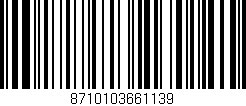 Código de barras (EAN, GTIN, SKU, ISBN): '8710103661139'