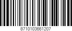 Código de barras (EAN, GTIN, SKU, ISBN): '8710103661207'