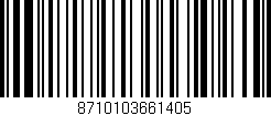 Código de barras (EAN, GTIN, SKU, ISBN): '8710103661405'