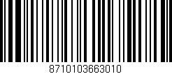 Código de barras (EAN, GTIN, SKU, ISBN): '8710103663010'