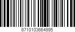 Código de barras (EAN, GTIN, SKU, ISBN): '8710103664895'