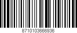 Código de barras (EAN, GTIN, SKU, ISBN): '8710103666936'