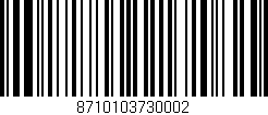 Código de barras (EAN, GTIN, SKU, ISBN): '8710103730002'