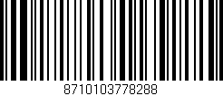 Código de barras (EAN, GTIN, SKU, ISBN): '8710103778288'