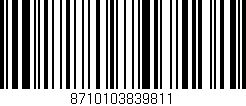 Código de barras (EAN, GTIN, SKU, ISBN): '8710103839811'