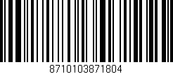 Código de barras (EAN, GTIN, SKU, ISBN): '8710103871804'