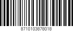 Código de barras (EAN, GTIN, SKU, ISBN): '8710103878018'