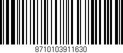 Código de barras (EAN, GTIN, SKU, ISBN): '8710103911630'