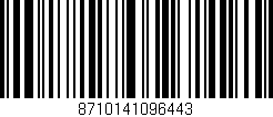 Código de barras (EAN, GTIN, SKU, ISBN): '8710141096443'